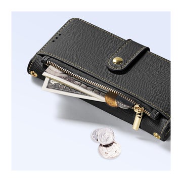 Dux Ducis Lawa iPhone 16 Pro Max fodral, Svart