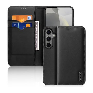 Dux Ducis Hivo Galaxy S25 5G fodral, RFID-skydd, svart