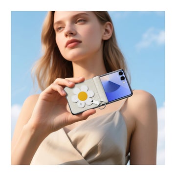 Dux Ducis Galaxy Z Flip7 5G Luvy skal, Starlight Daisy