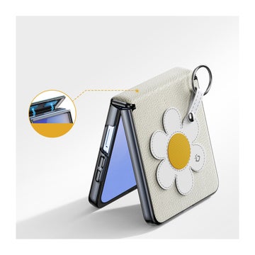 Dux Ducis Galaxy Z Flip7 5G Luvy skal, Starlight Daisy