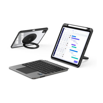 iPad Pro 11" Dux Ducis VK-Series, fodral med tangentbord, Svart