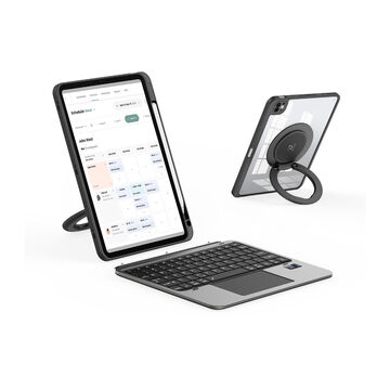 iPad Pro 11" Dux Ducis VK-Series, fodral med tangentbord, Svart