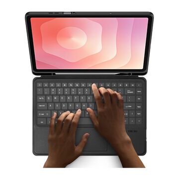 Galaxy Tab S11 Dux Ducis DK-Series, fodral med tangentbord, Svart