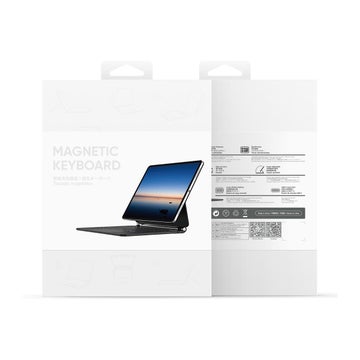Galaxy Tab S11 Ultra Dux Ducis MK-Series, fodral med tangentbord, Svart