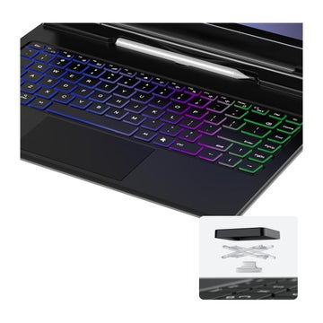 Galaxy Tab S11 Ultra Dux Ducis MK-Series, fodral med tangentbord, Svart