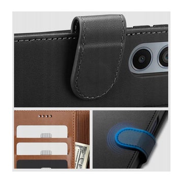 Tech-Protect Wallet Motorola G54 5G fodral, Svart