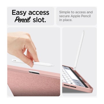 Spigen Urban Fit iPad Air 13" (2024 / 2025) skal, Ros&eacute;guld