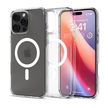 Spigen Ultra Hybrid MagSafe iPhone 16 Pro Max skal, Frost Clear