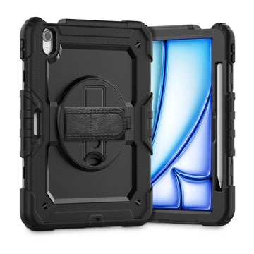 Tech-Protect Solid360 iPad Air 11" (2024 / 2025) skal, Svart