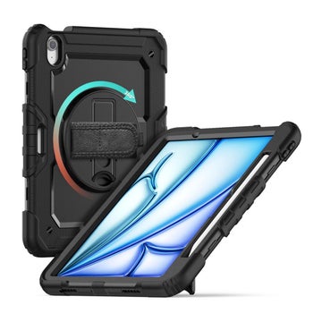 Tech-Protect Solid360 iPad Air 11" (2024 / 2025) skal, Svart