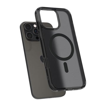 Spigen Ultra Hybrid T MagSafe iPhone 16 Pro Max skal, Kameraknapp, frost black