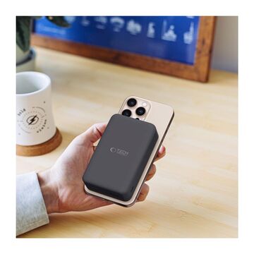 Tech-Protect PB12 20 000mAh 15W MagSafe-reservbatteri, Svart