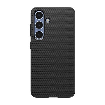 Spigen Liquid Air Galaxy S25 5G skal, Svart
