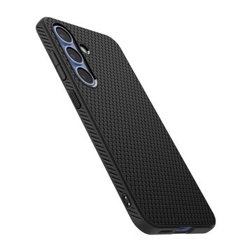 Spigen Liquid Air Galaxy S25 5G skal, Svart