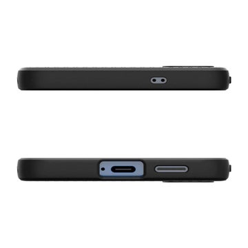 Spigen Liquid Air Galaxy S25 5G skal, Svart