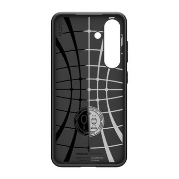 Spigen Liquid Air Galaxy S25 5G skal, Svart