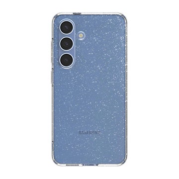 Spigen Liquid Crystal Galaxy S25 5G mjukt skal, Glitter Crystal