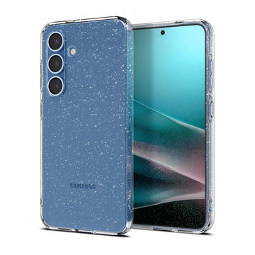 Spigen Liquid Crystal Galaxy S25 5G mjukt skal, Glitter Crystal