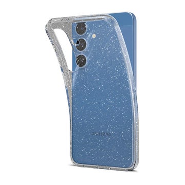 Spigen Liquid Crystal Galaxy S25 5G mjukt skal, Glitter Crystal