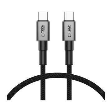 Tech-Protect Ultraboost DNA USB-C / USB-C PD 60W -kabel, Gr&aring; 50 cm