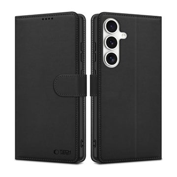 Tech-Protect Wallet Galaxy S25 5G fodral, Svart