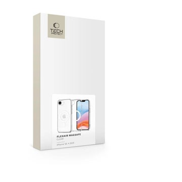 Tech-Protect Flexair Magsafe iPhone 17e / 16e skal, Transparent