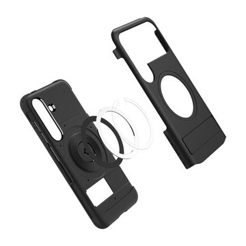 Spigen MagSafe Slim Armor Galaxy S25 5G skal, Svart