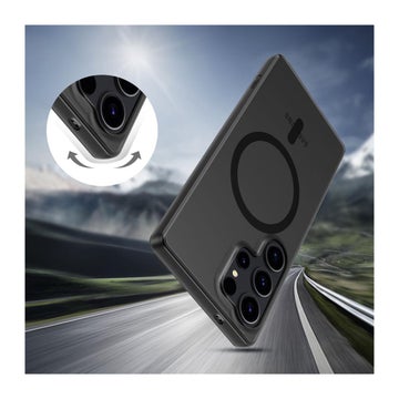 Tech-Protect Galaxy S25 Ultra 5G Magslim MagSafe skal, Transparent svart