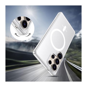 Tech-Protect Galaxy S25 Ultra 5G Magslim MagSafe skal, Transparent vit