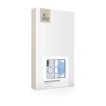 Tech-Protect MagSafe MagFlex Galaxy S25 5G skal, Marine Blue
