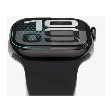 Tech-Protect Garmin Forerunner 970 / 570 (47 mm) Glass Fit+ -sk&auml;rmskydd, Svarta kanter (2-pack)