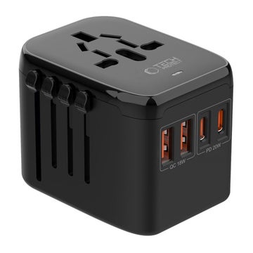 Tech-Protect TA200 reseadapter, Svart