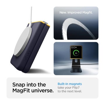 Spigen Nano Pop MagSafe Galaxy Z Flip7 5G skal, Bl&aring;