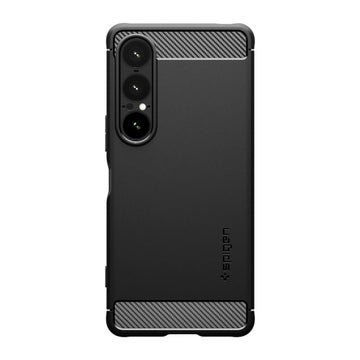 Spigen Rugged Armor Sony Xperia 1 VII skal, Svart
