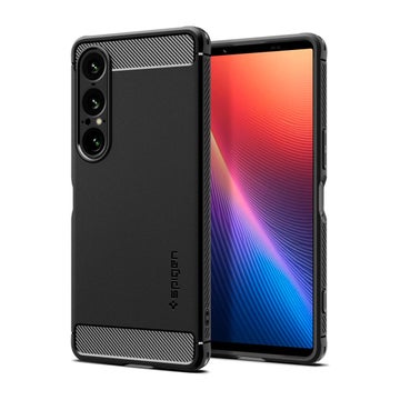 Spigen Rugged Armor Sony Xperia 1 VII skal, Svart