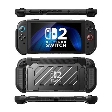 Supcase Unicorn Beetle Pro Nintendo Switch 2 skal, Svart