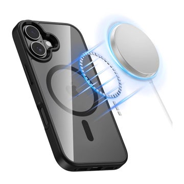 Tech-Protect Magmat iPhone 17 MagSafe skal, Svart/transparent