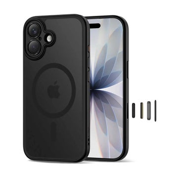 Tech-Protect Magpeak CC iPhone 17 MagSafe skal, Svart