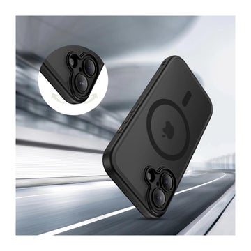 Tech-Protect Magpeak CC iPhone 17 MagSafe skal, Svart