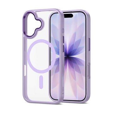 Tech-Protect Magmat iPhone 17 MagSafe skal, Lila/transparent