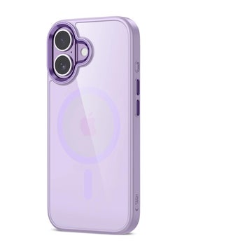 Tech-Protect Magmat iPhone 17 MagSafe skal, Lila/transparent