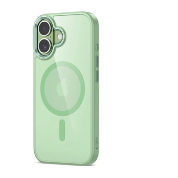 Tech-Protect Magmat iPhone 17 MagSafe skal, Gr&ouml;n/transparent