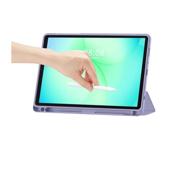 Tech-Protect SmartCase Pen Galaxy Tab A9 / A11 fodral, Lila