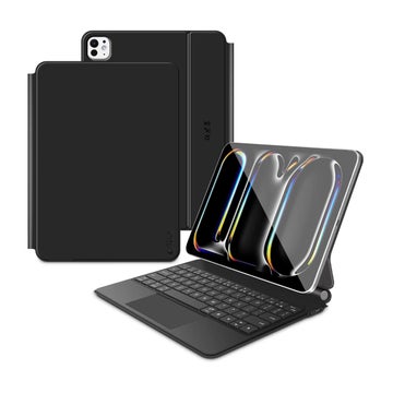 Tech-Protect SmartCase Magnetic Keyboard iPad Pro 11" fodral med tangentbord, Svart