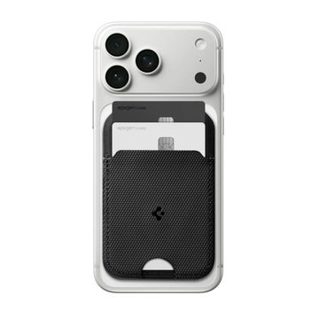 Spigen S314-2 Slim Fold MagSafe kortfack, Svart