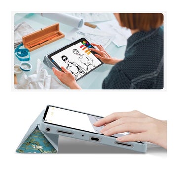 Tech-Protect SmartCase Galaxy Tab A9 Plus / A11 Plus fodral, Sakura