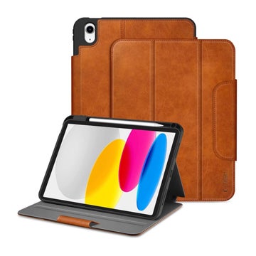 Tech-Protect Fleece iPad 11" (2022 / 2025) fodral, Brun