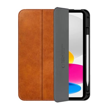 Tech-Protect Fleece iPad 11" (2022 / 2025) fodral, Brun
