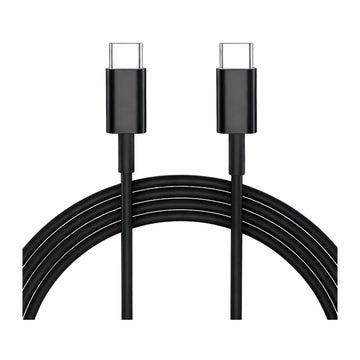Tech-Protect NCA45W-GAN2 QC -v&auml;ggladdare och USB-C-kabel, Svart