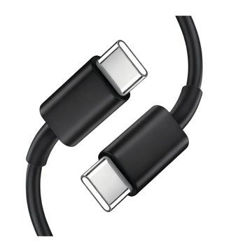Tech-Protect NCA45W-GAN2 QC -v&auml;ggladdare och USB-C-kabel, Svart